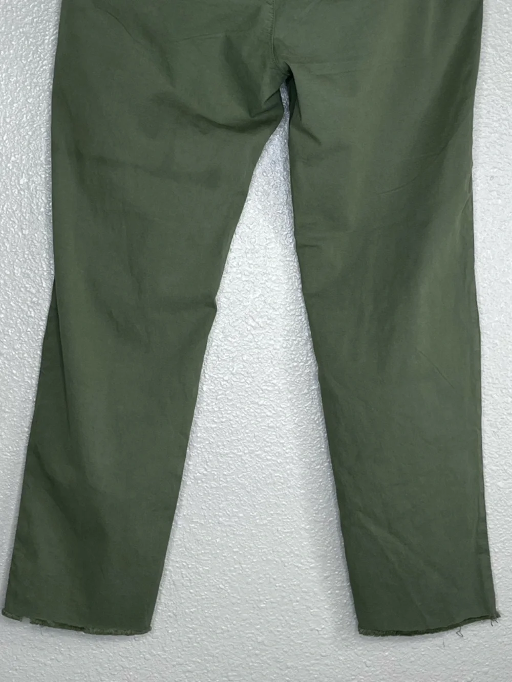 Frank & Eileen Wicklow Sz 4 Army Green Italian Chino Pants - Picture 7 of 12